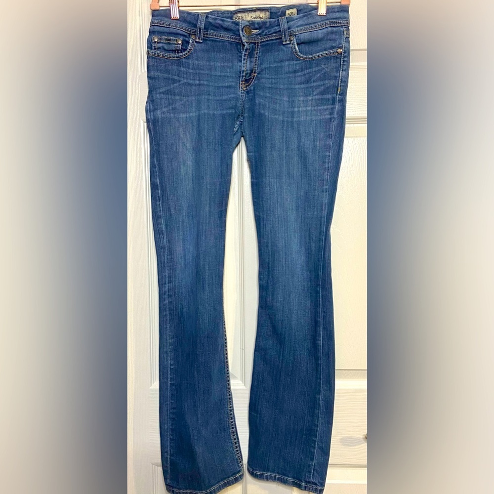 BKE Denim Jeans Women's Sabrina Low Rise Size 30 Long